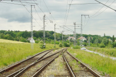 Abzweigstelle Riekdahl 2004 - Richtung Rostock