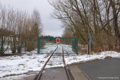 Anschluss Gasanbieter - Bahnübergang am 07.02.2015 - Bild 3