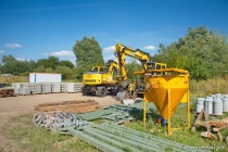 Bauarbeiten Bahnhof Bentwisch - Bild 8