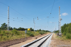 Bauarbeiten Bahnhof Bentwisch - Bild 1