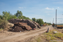 Bauarbeiten Bahnhof Bentwisch - Bild 3