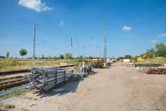 Bauarbeiten Bahnhof Bentwisch - Bild 7