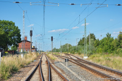 Einfahrt Bahnhof Bentwisch - Bild 1