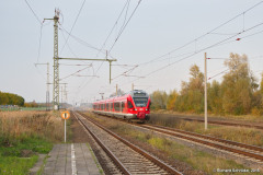 Baureihe 429 im Bahnhof Bentwisch