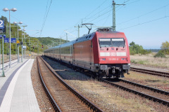 IC im Bahnhof Lietzow