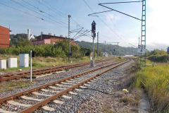 Bahnhof Lietzow Einfahrt