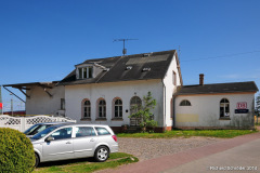 Empfangsgebäude Lietzow Straßenseite