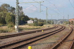 Güterschuppen Lietzow sowie Gleisvorfeld