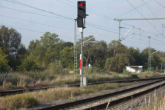 Ausfahrsignal Richtung Bergen auf Rügen