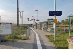 Lietzow Zuwegung zu den Bahnsteigen