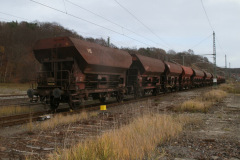 Abgestellte Wagen in Lietzow