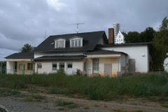 Empfangsgebäude kurz nach dem Umbau