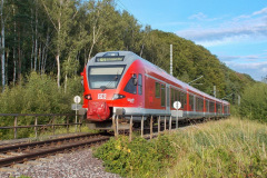 Ein Flirt in Richtung Binz am Saiser Bach