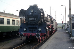 03 0090-5 im Bahnhof Lietzow - 1992