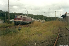 232 421 mit Unkrautbekämpfungszug