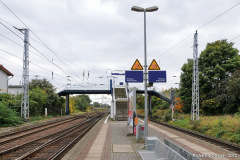 Fußgängerbrücke am S-Bahnhof Rostock Bramow