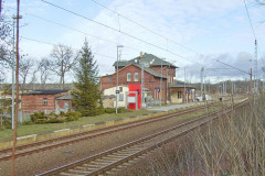 Bahnhof Sagard 2004