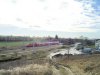 Überblick über kompletten Bahnhof mit Regionalbahn