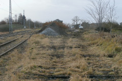 Ladestraße Sagard ohne Gleise