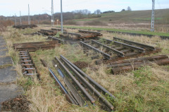 Abgebaute Gleise - Ladestraße Sagard
