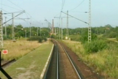 Sh2 Scheibe im Ausweichgleis Sagard