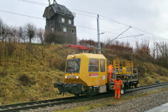 Bahnbau Triebwagen 02. Dezember 2011