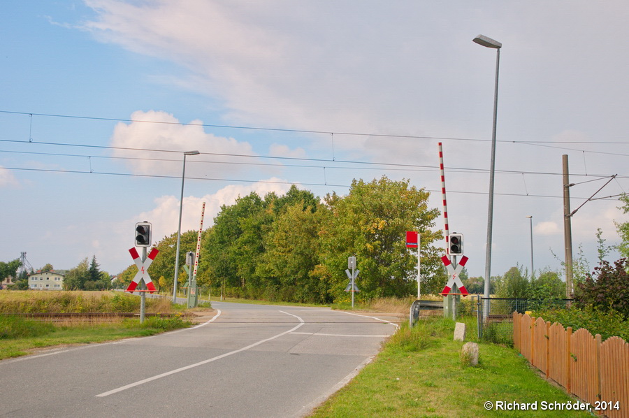 Bahnbergang Altenwillershagen - Bild 1