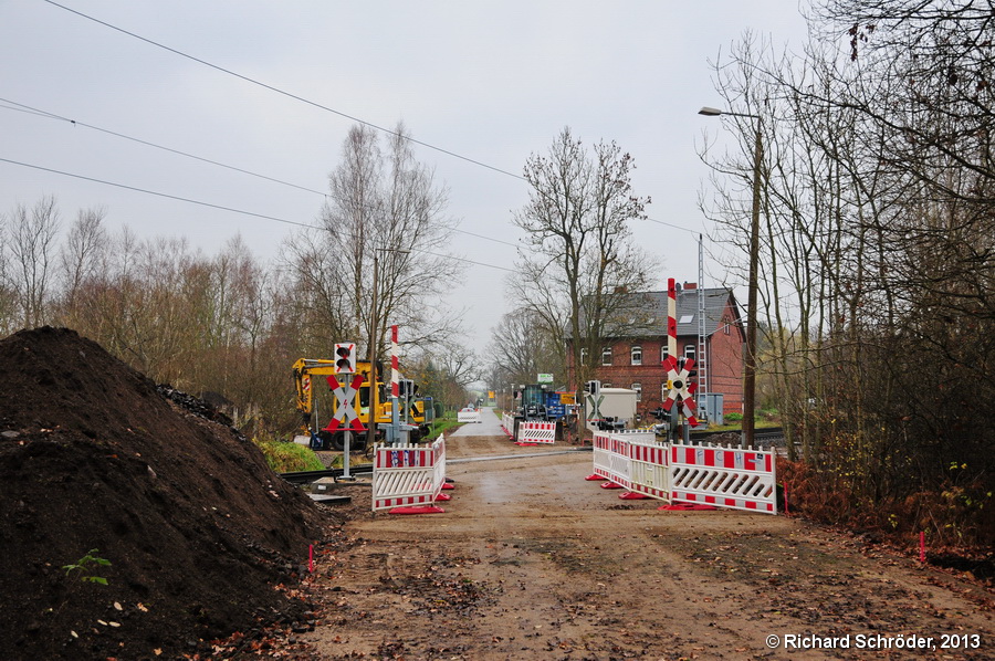 Bahnbergang Altheide - Umbau Bild 4