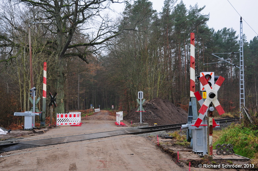 Bahnbergang Altheide - Umbau Bild 2