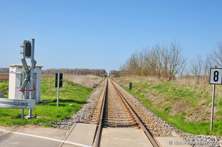 Bahnbergang Manschenhagen Bild 3