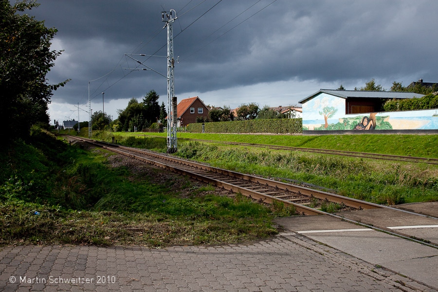 Bahnbergang Richard Suhr Siedlung Ribnitz Bild 3