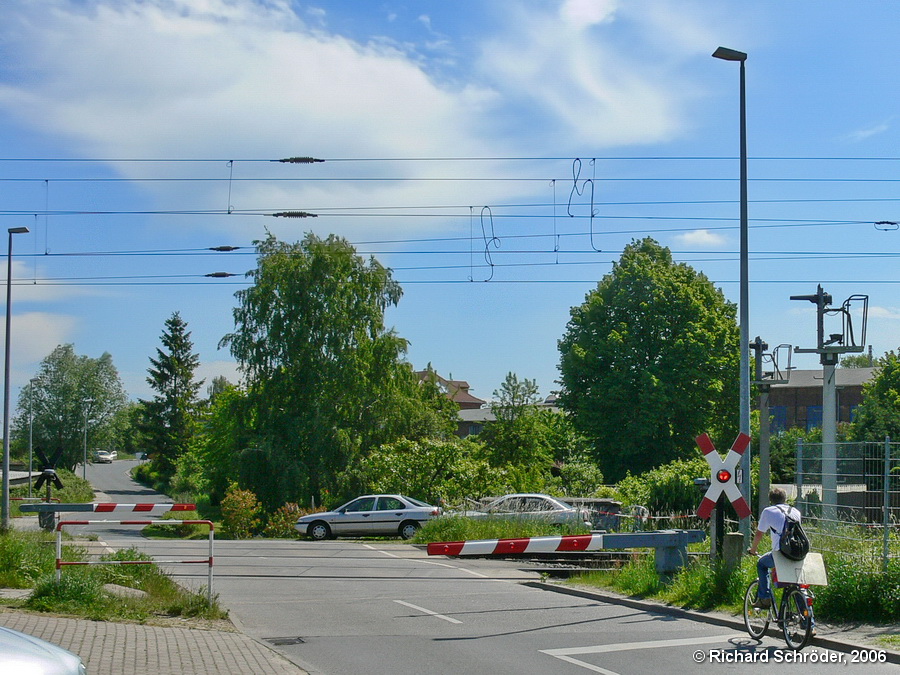Bahnübergang Dalwitzhöfer Weg - Altes Foto 1