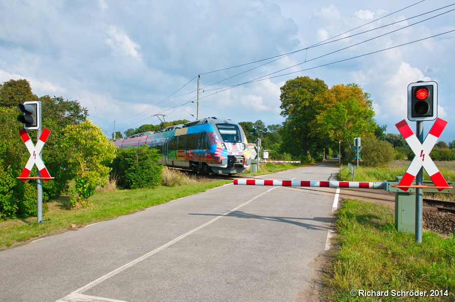 Bahnbergang Behrenshagen 4