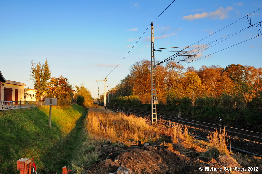 Bahnübergang Richard Suhr Siedlung Ribnitz Umbau 5