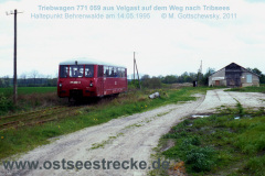 771-059 in Behrenwalde auf dem Weg nach Velgast