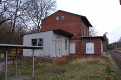 Bahnhofsgebäude Buchenhorst am 13.11.2010