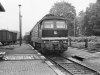 132-574 am 27.07.1988 im Bahnhof Gelbensande