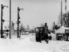 Bahnübergang in Gelbensande im Winter 1978