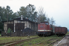 Lokschuppen Graal-Müritz 17.08.1990