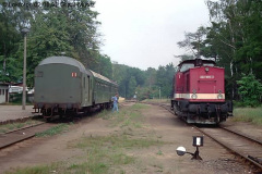 202 569-0 beim Umsetzen in Graal-Müritz