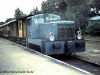 V15 2344 mit Personenzug in Graal-Müritz 1967