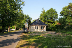 Ehemaliges Streckenende, heute mit Haus