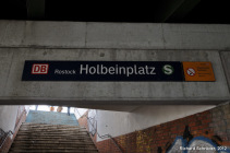 Stationsschild Holbeinplatz