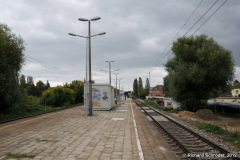 Ende des Bahnsteiges Holbeinplatz