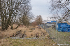 Gleisreste in Marienehe