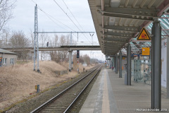 Bahnsteig nach Süden - ost