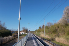 Neuer Bahnsteig - Haltepunkt Sagard - Bild 2