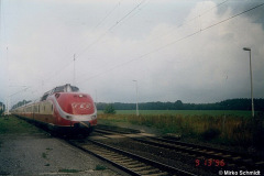 TEE Sonderzug in Teschenhagen