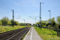 Bahnanlagen Richtung Samtens