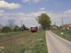 Triebwagen zwischen Kavelsdorf und Landsdorf - 23.05.1995 - Bild 2